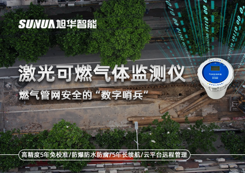 燃气管网安全的“数字哨兵”：激光可燃气体监测仪